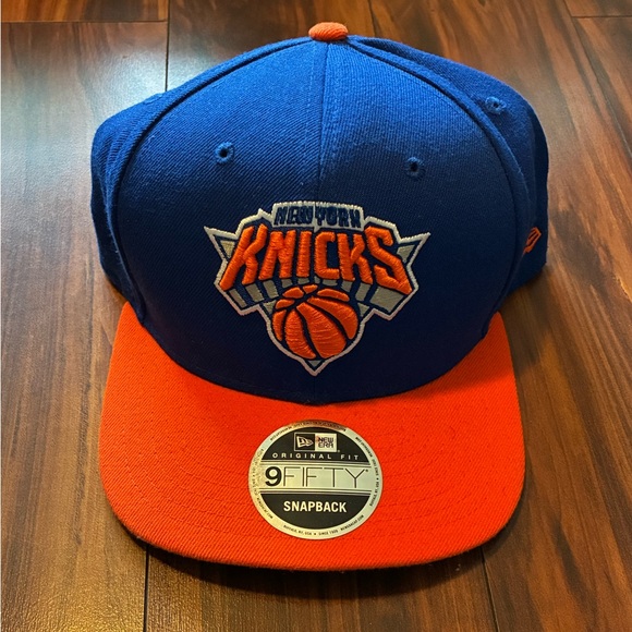 New Era Other - New Era Knicks Snapback in Blue and Orange